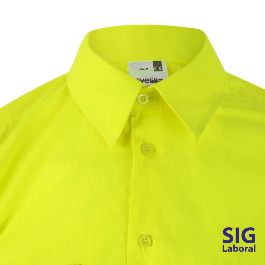 CAMISA BICOLOR ALTA VIBILIDAD MANGA LARGA 5 CAMISA BICOLOR ALTA VIBILIDAD MANGA LARGA - Imagen 5