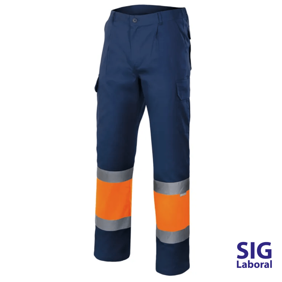 PANTALÓN BICOLOR FORRADO ALTA VISIBILIDAD 2 PANTALÓN BICOLOR FORRADO ALTA VISIBILIDAD - Imagen 2