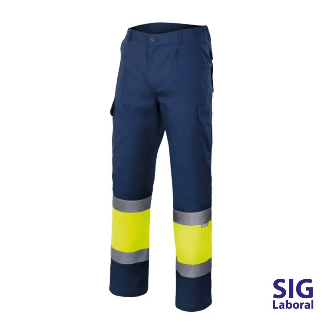 PANTALÓN BICOLOR FORRADO ALTA VISIBILIDAD 3 PANTALÓN BICOLOR FORRADO ALTA VISIBILIDAD - Imagen 3
