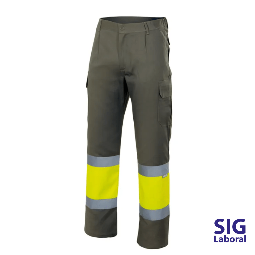 PANTALÓN BICOLOR FORRADO ALTA VISIBILIDAD 5 PANTALÓN BICOLOR FORRADO ALTA VISIBILIDAD - Imagen 5