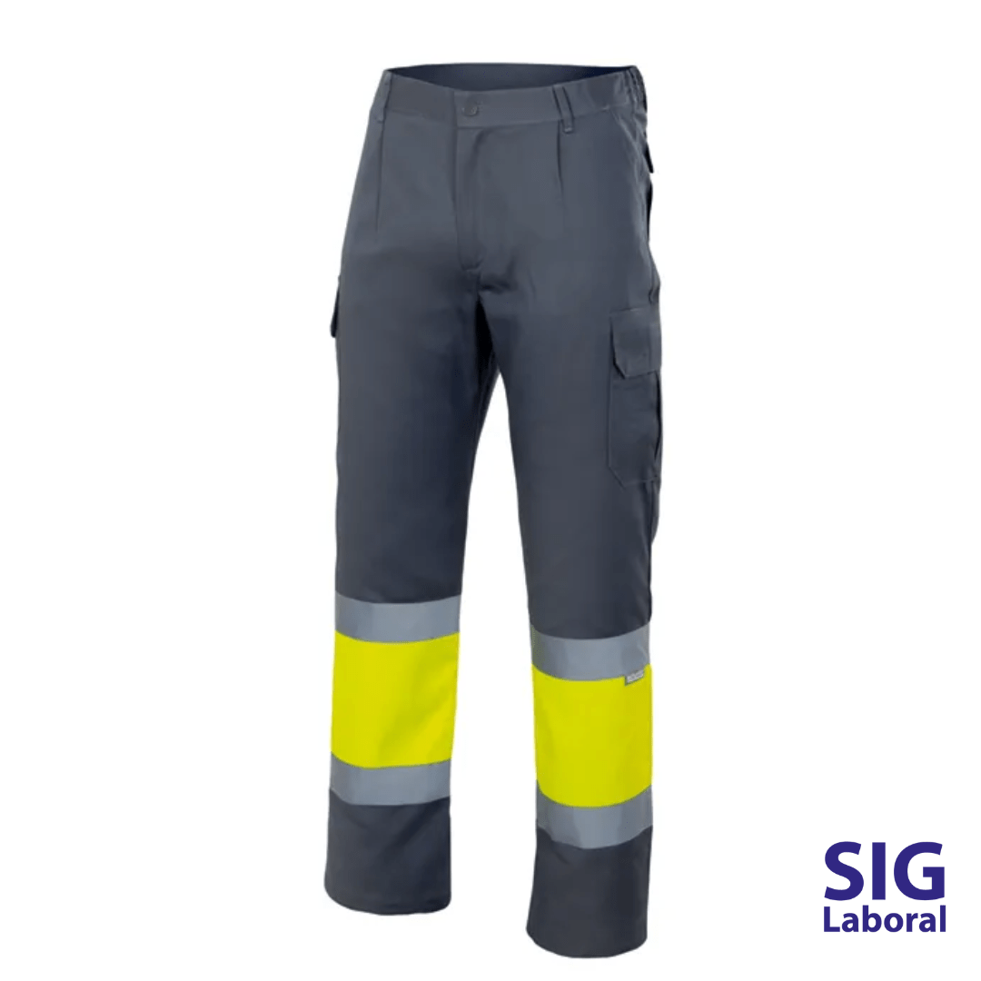 PANTALÓN BICOLOR FORRADO ALTA VISIBILIDAD 7 PANTALÓN BICOLOR FORRADO ALTA VISIBILIDAD - Imagen 7