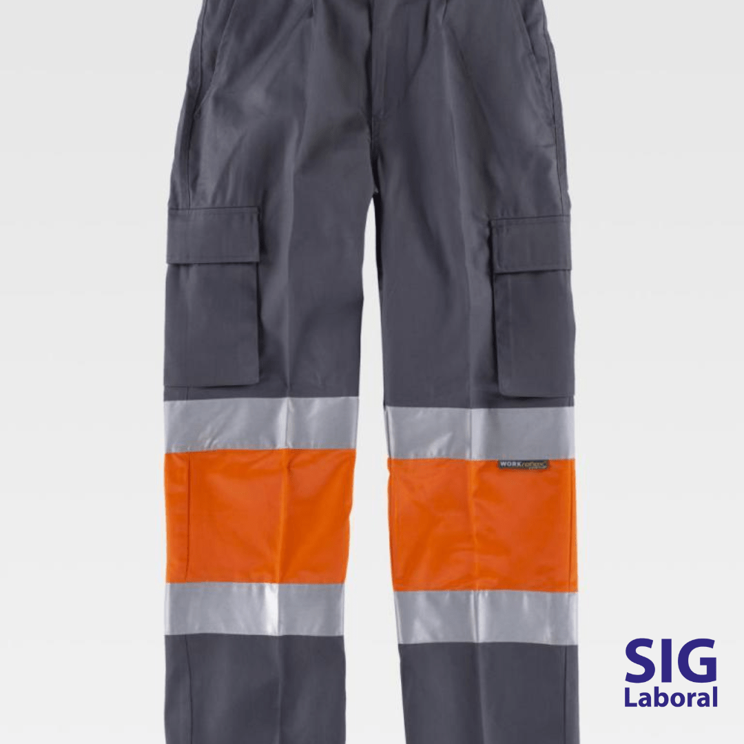 PANTALON COMBINADO ALTA VISIBILIDAD/CINTAS REFLECTANTES 3 PANTALON COMBINADO ALTA VISIBILIDAD/CINTAS REFLECTANTES - Imagen 3