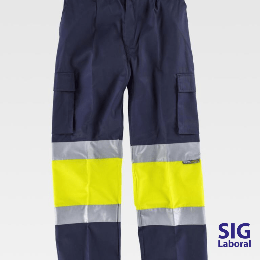 PANTALON COMBINADO ALTA VISIBILIDAD/CINTAS REFLECTANTES 4 PANTALON COMBINADO ALTA VISIBILIDAD/CINTAS REFLECTANTES - Imagen 4