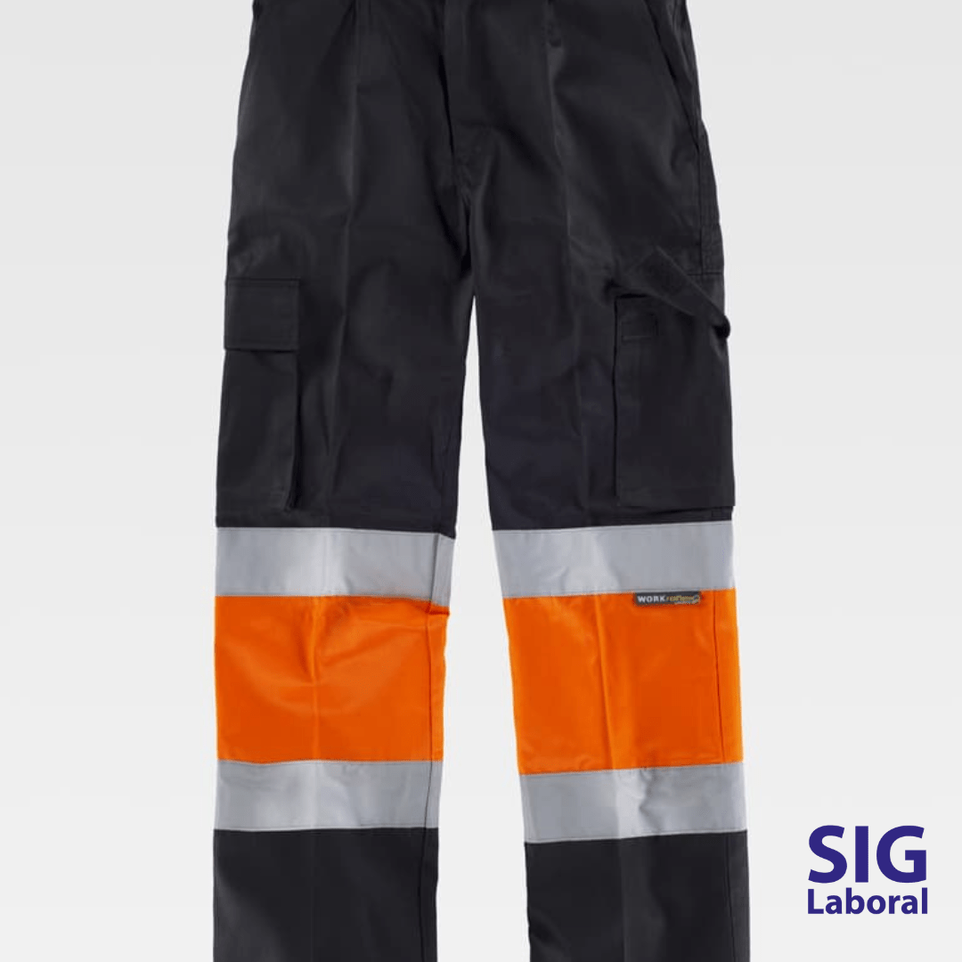 PANTALON COMBINADO ALTA VISIBILIDAD/CINTAS REFLECTANTES 7 PANTALON COMBINADO ALTA VISIBILIDAD/CINTAS REFLECTANTES - Imagen 7