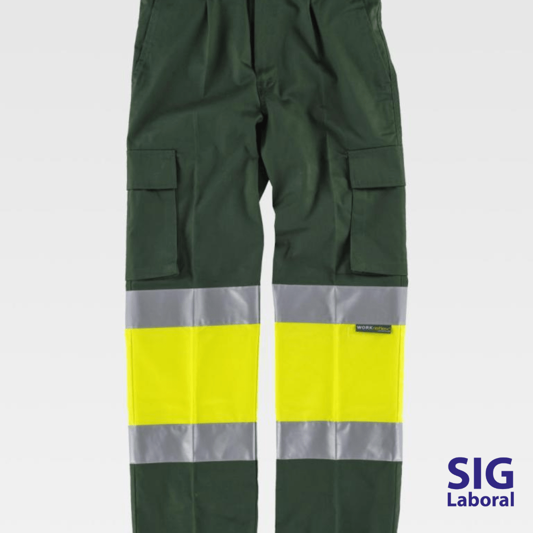 PANTALON COMBINADO ALTA VISIBILIDAD/CINTAS REFLECTANTES 8 PANTALON COMBINADO ALTA VISIBILIDAD/CINTAS REFLECTANTES - Imagen 8