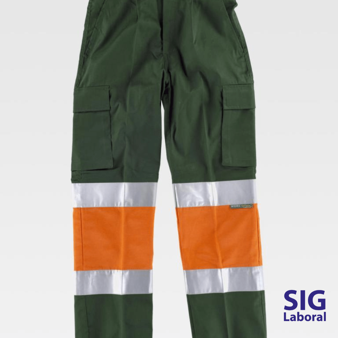 PANTALON COMBINADO ALTA VISIBILIDAD/CINTAS REFLECTANTES 9 PANTALON COMBINADO ALTA VISIBILIDAD/CINTAS REFLECTANTES - Imagen 9