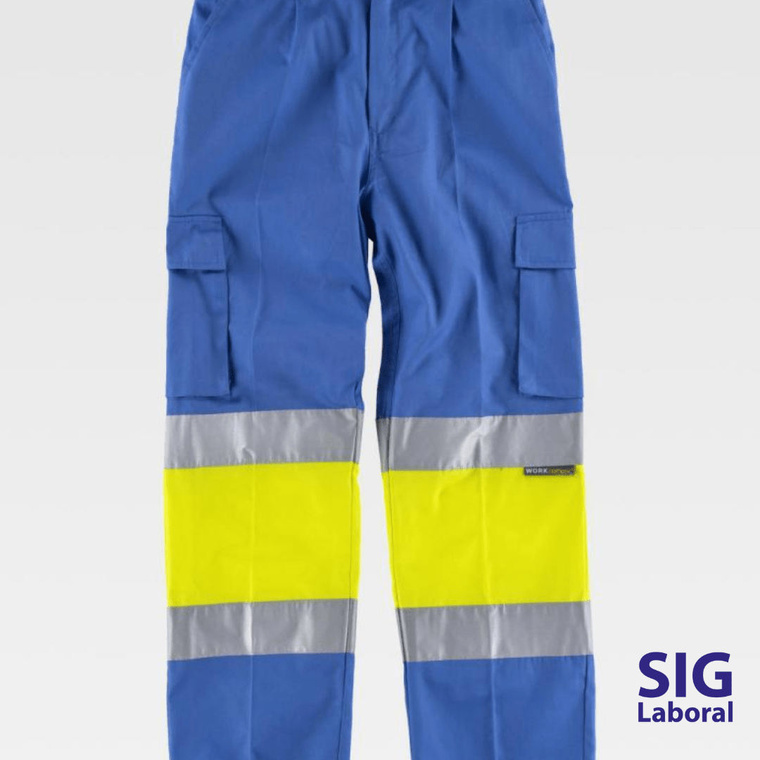PANTALON COMBINADO ALTA VISIBILIDAD/CINTAS REFLECTANTES 1 PANTALON COMBINADO ALTA VISIBILIDAD/CINTAS REFLECTANTES