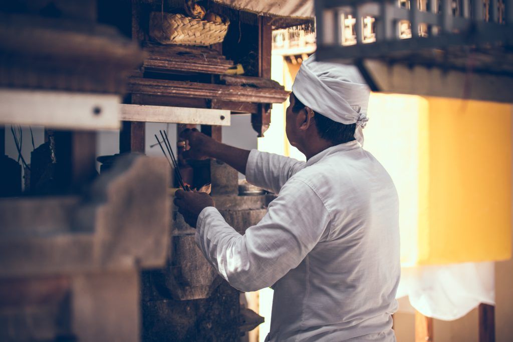 uniforme cocinero