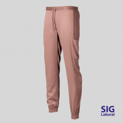 Pantalón Unisex Jogger Peach