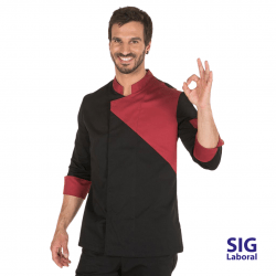 Chaqueta Cocina Unisex Negro