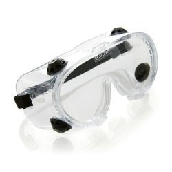 JOLLY, gafa integral de PVC ocular claro con válvulas, 1B