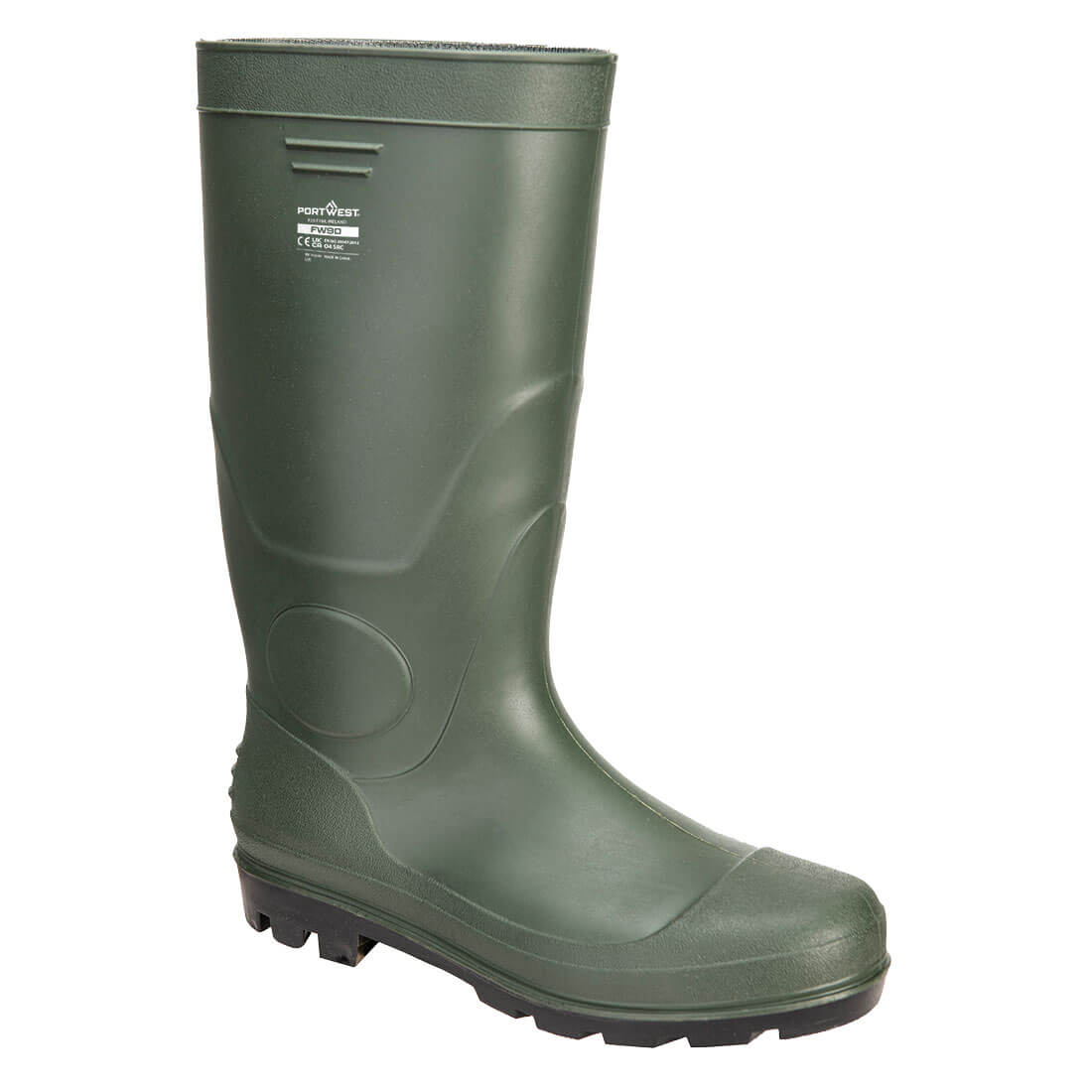 Bota Wellington PVC 04 · FW90 · Color verde 1 Bota Wellington PVC 04 · FW90 · Color verde