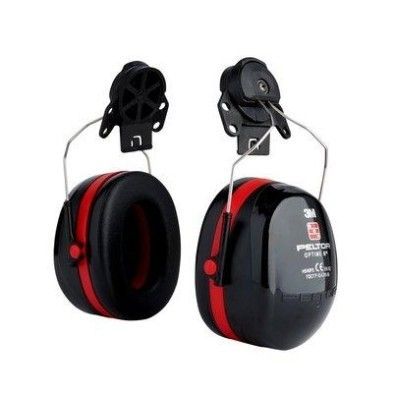 3M™ PELTOR™ Optime™ III Orejeras, negro/rojo, versión montada en casco, H540P3E-413-SV ref. 7000039624 1 3M™ PELTOR™ Optime™ III Orejeras, negro/rojo, versión montada en casco, H540P3E-413-SV ref. 7000039624
