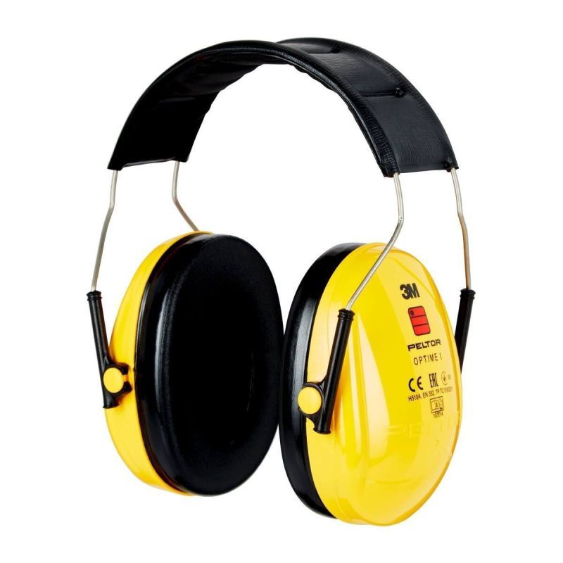 3M™ PELTOR™ Optime™ I Orejeras, amarillo, diadema, H510A-401-GU ref. 7000039616 1 3M™ PELTOR™ Optime™ I Orejeras, amarillo, diadema, H510A-401-GU ref. 7000039616